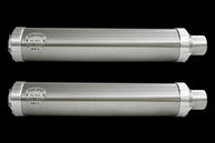 Retro Endtopf 2 in 1 gebürstet k240 Schliff 